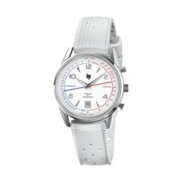 Lip Montre Lip Himalaya Courage - Femme - cadran Blanc- 35 mm - Acier 316L - 671707