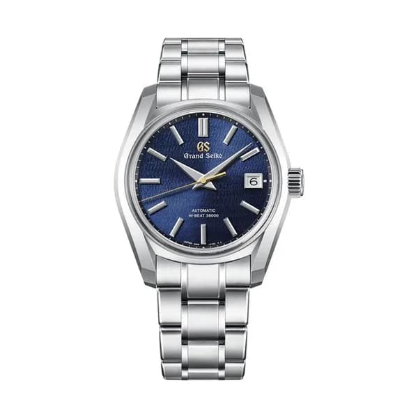 Grand Seiko Montre Grand Seiko Heritage Hi-Beat 36000 "Shūbun" automatique cadran bleu bracelet acier 40 mm