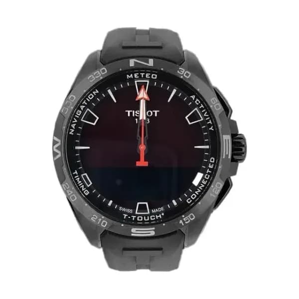 Daniel Gérard Montre Occasion Tissot T-Touch Connect Solar Bracelet Caoutchouc