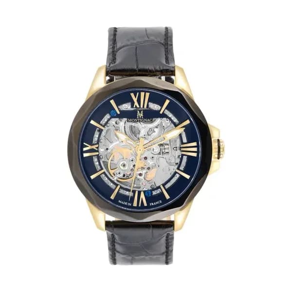 Montignac Montre automatique Homme Round Noir