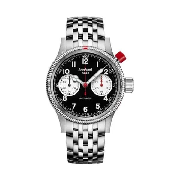 Hanhart Montre Hanhart Pioneer MK1 Reverse Panda Automatique diamètre 40 mm- 714.211-6428