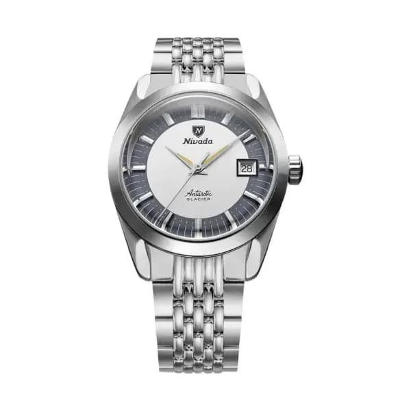 Nivada Grenchen Montre Antarctic Glacier 35mm Manual