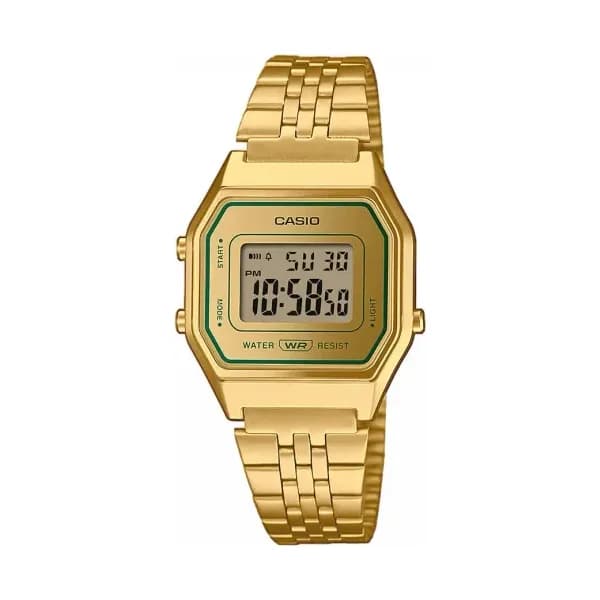 Casio Montre Femme Casio Résine Jaune LA680WEGV-9AEF