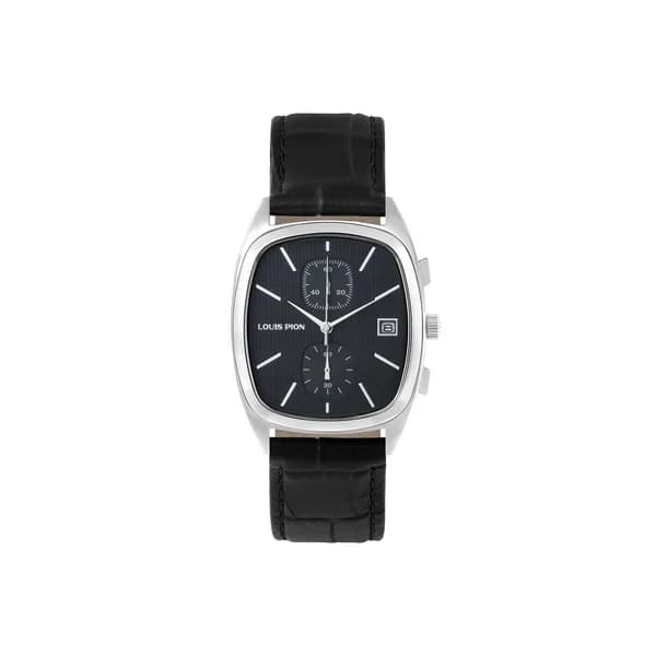 Louis Pion Montre quartz Homme ARSÈNE Noir