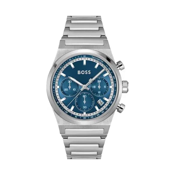Hugo Boss Montre Boss Candor Chrono Bleu