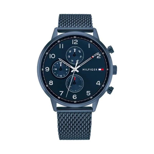 Tommy Hilfiger Montre Tommy Hilfiger en Acier et PVD Bleu