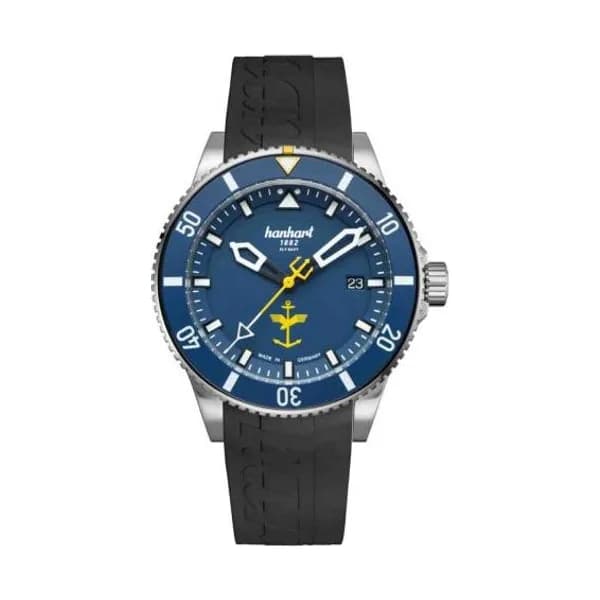 Hanhart Montre Hanhart FLY NAVY Aerosphere Automatique diamètre 42 mm- 773.274-1020