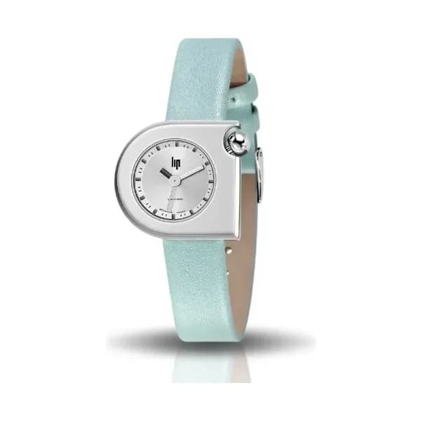 Lip Montre Lip Mach 2000 Mini - - cadran Argent- 30 x 28 mm - Acier -671161