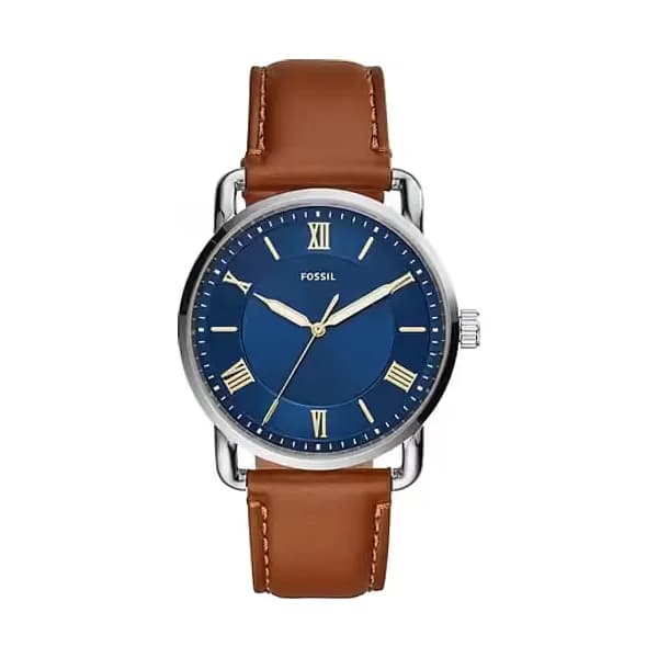 Fossil Montre Analogique Homme Fossil Cuir Marron FS5661
