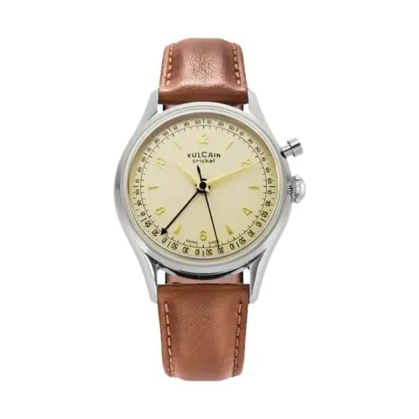 Vulcain Montre Cricket Tradition 39mm Eggshell 100168A76.BAC207