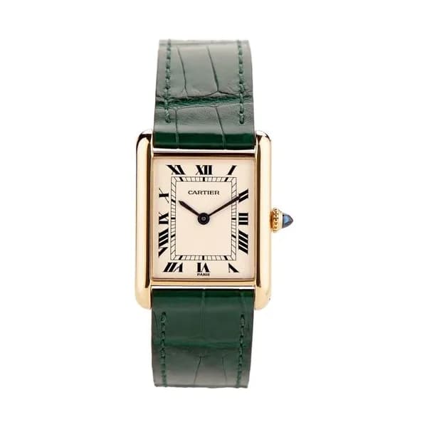Cartier Montre Cartier Tank LC "Paris" or jaune mécanique 23 x 30 mm