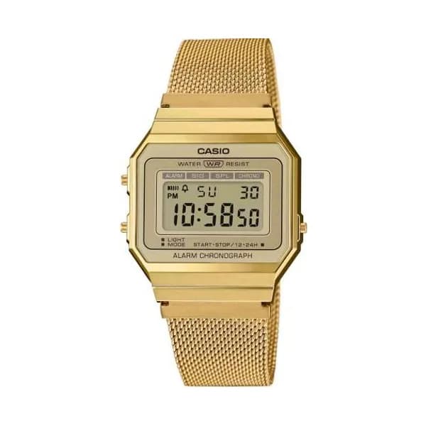 Casio Montre Casio Vintage - Série Iconic - Or - A700WEMG-9A