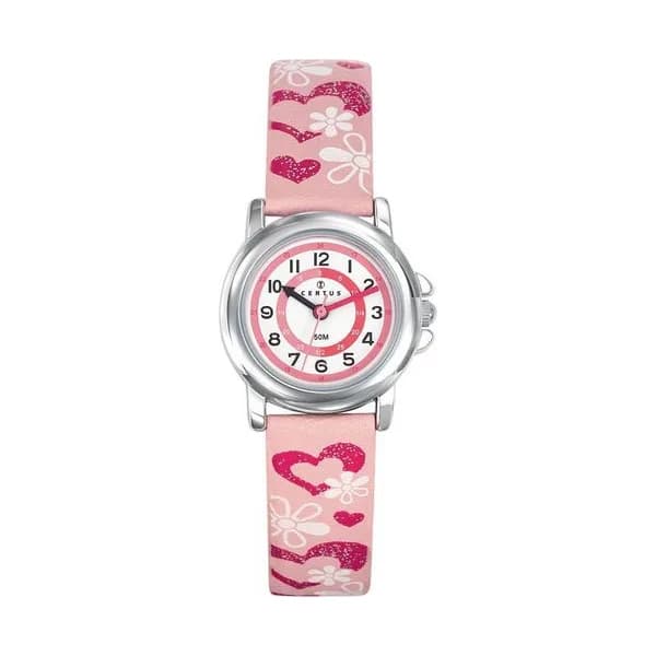 Certus Montre Certus en Cuir Rose