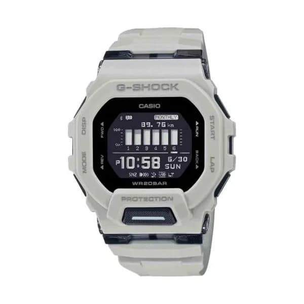 Casio Montre GShock G-Squad - Série GBD-200 - Gris 48.5 x 45.4 mm- GBD-200UU-9