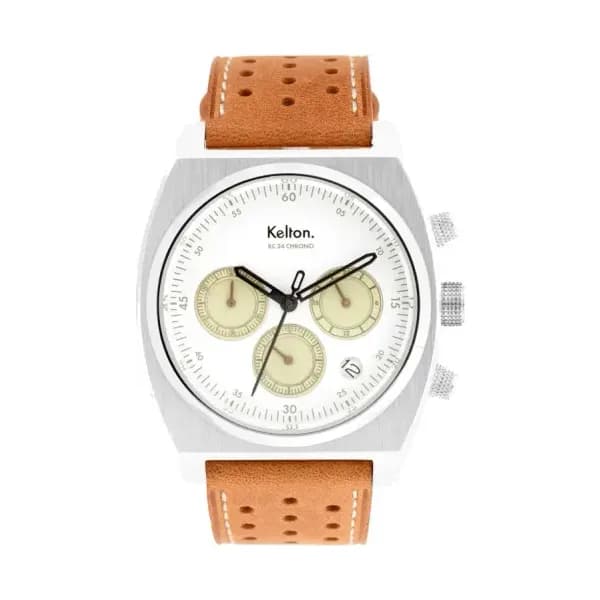 Kelton Montre RC 24 Chrono Méca-Quartz Blanc 9124842