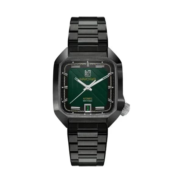 March LA.B Montre AM2 Automatique - Ultimate - Acier DLC Noir