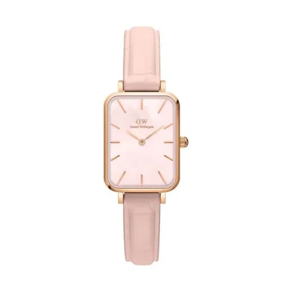 Daniel Wellington Montre quartz Femme Quadro Rose