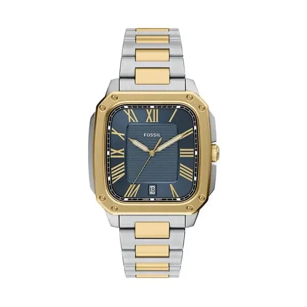 Fossil Montre Fossil Crosby Bleu