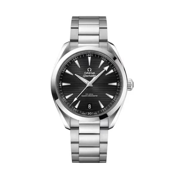 Omega Seamaster 41 mm, acier sur acier