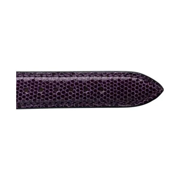 null Bracelet Montre Lézard Sellier Violet Rolianne - 18103-18