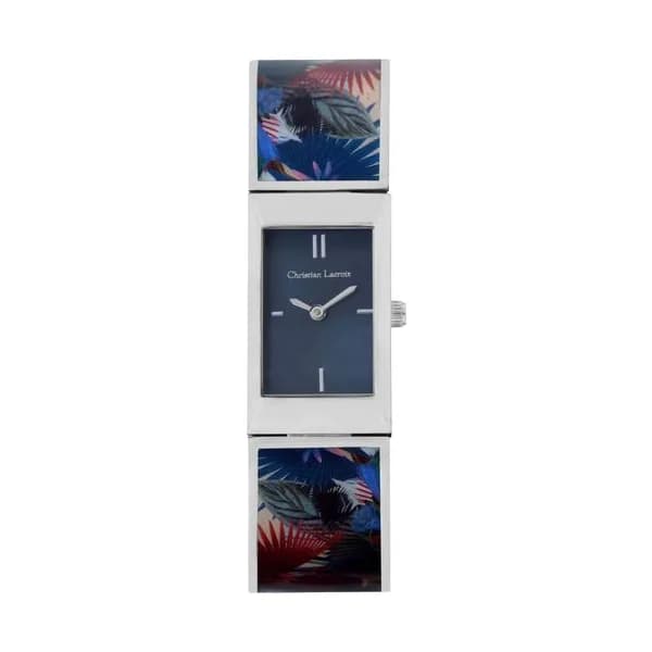 Christian Lacroix Montre Christian Lacroix Collection L'Oiseau Fleur en Acier Bleu