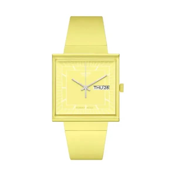 Swatch Montre Bioceramic What if Lemon ? SO34J700