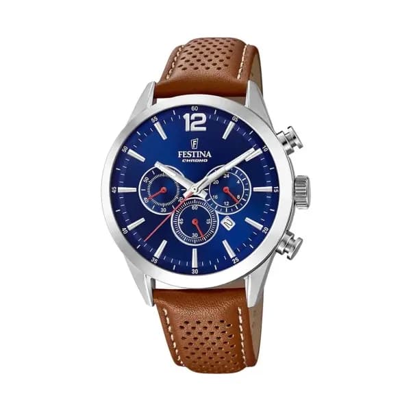 Festina Montre Festina Timeless Chronograph Bleu