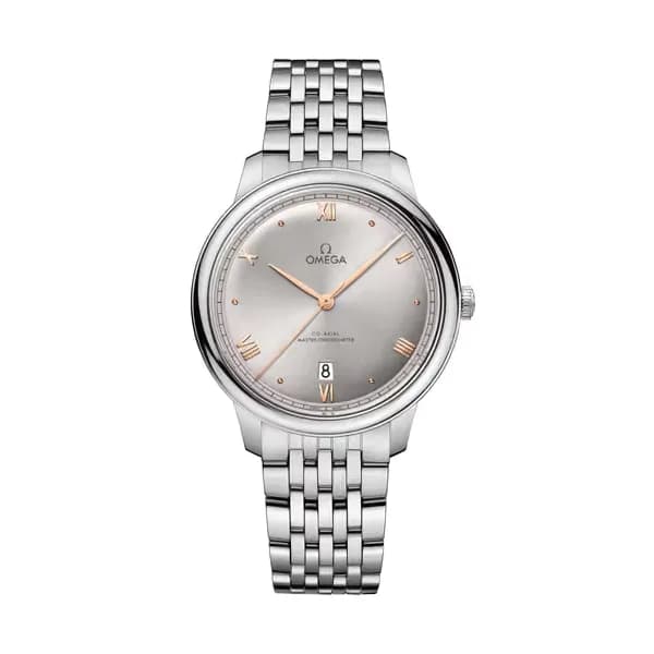 Omega De Ville 40 mm, acier sur acier