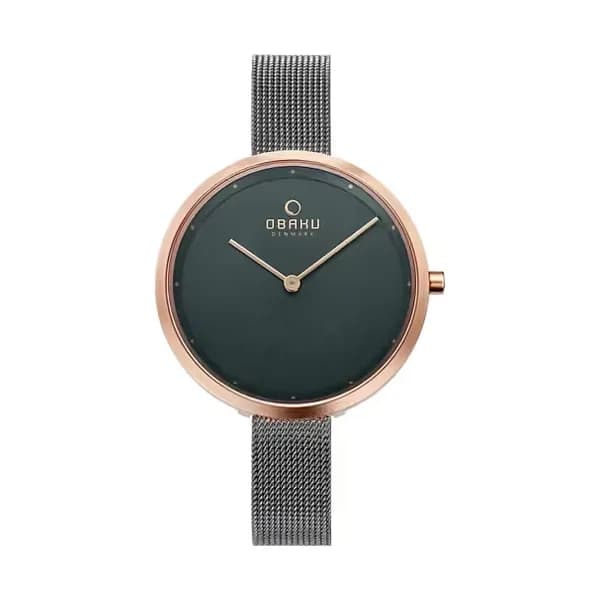Obaku Montre Femme OBAKU en Acier Gris