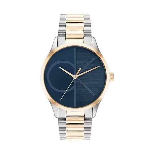 Calvin Klein Montre CALVIN KLEIN ICONIC en Acier Bicolore