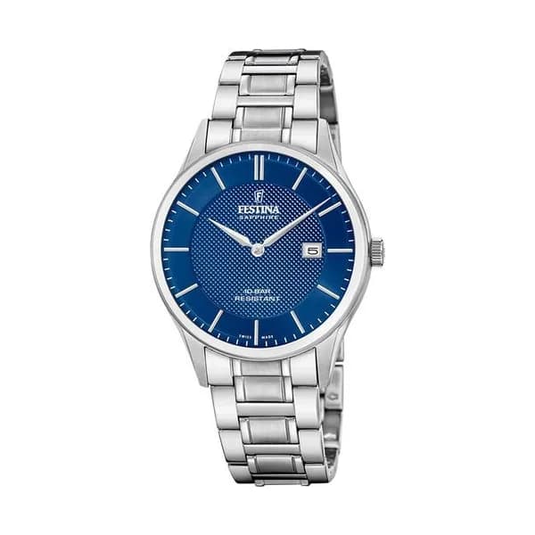 Festina Swiss Made Montre Festina Swiss Made 40 Bleu