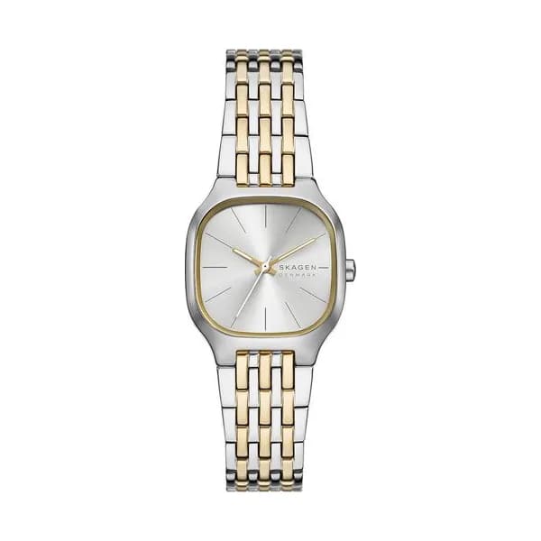 Skagen Montre Skagen Collection Mellem Lille en Acier et PVD Bicolore