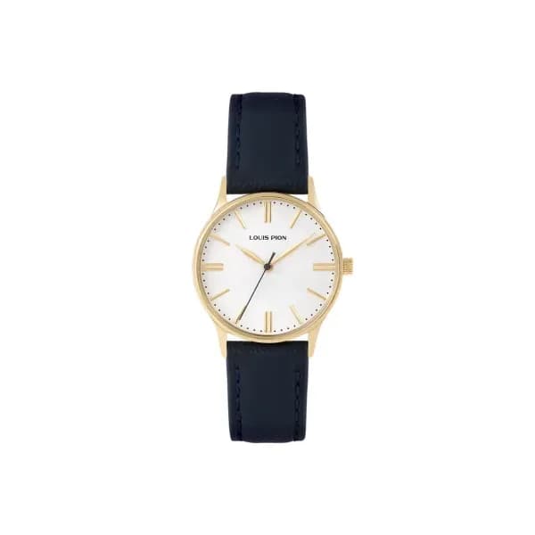 Louis Pion Montre quartz Femme Victoria Blanc