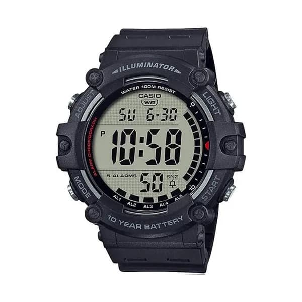Casio Montre Casio Sport en Résine Noire AE-1500WH-1AVEF