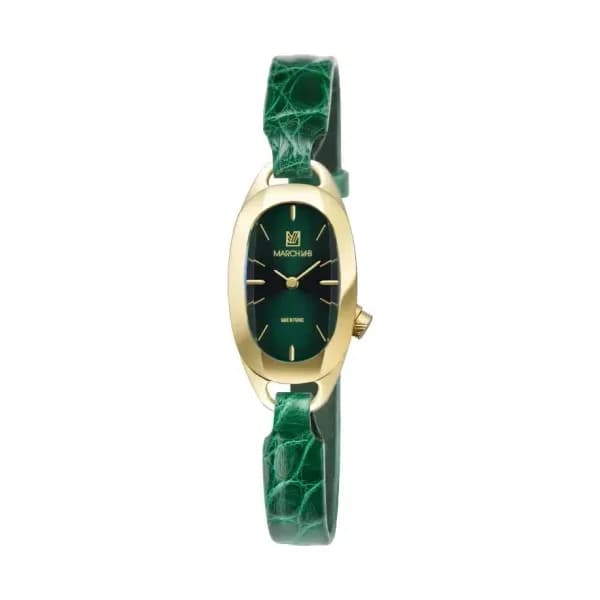 March LA.B Montre OBLONGUE Emerald