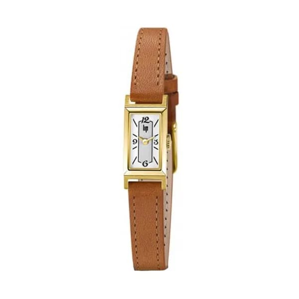 Lip Montre Lip Churchill T13 - Femme - cadran Blanc- - Acier et PVD Doré - 671205