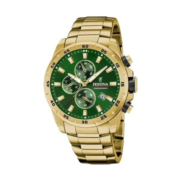 Festina Montre Festina Timeless Chronograph Vert