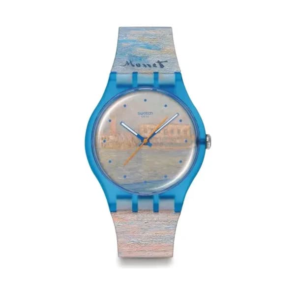 Swatch Montre quartz Mixte Swatch x guggenheim Multicolore