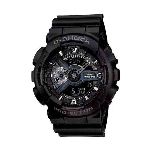 Casio Montre GShock Classic - Série GA-110 - Noir 55 x 51.2 mm- GA-110-1B