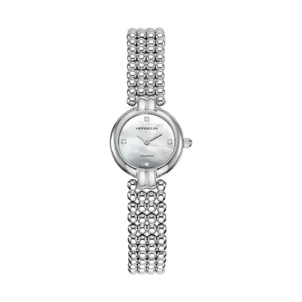 Michel Herbelin Montre Michel Herbelin Perles Femme Acier inoxydable 22,2 mm - 17433B89