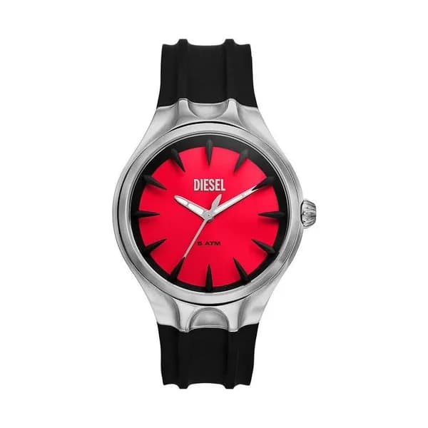 Diesel Montre Diesel Collection Streamline en Silicone Noir