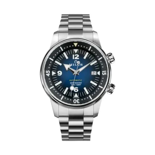 Milus Montre Archimèdes Aqua Steel Deep Blue