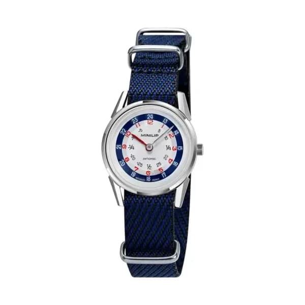 Lip Montre Lip MiniLip 671971- Femme - cadran Argent- 29 mm - Acier 316L