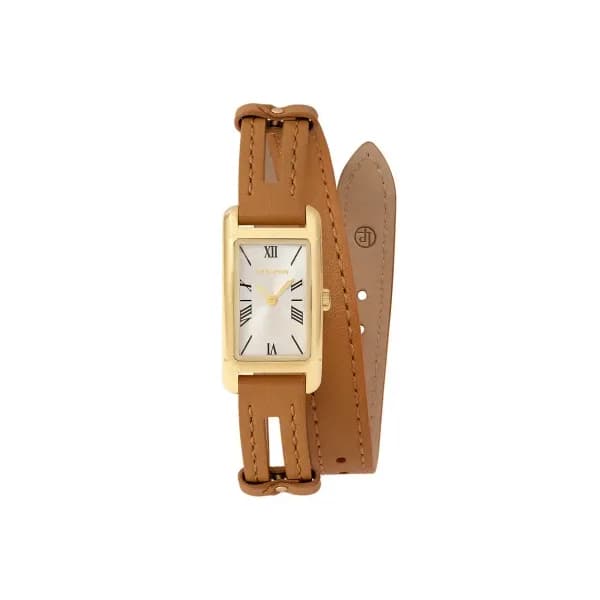 Louis Pion Montre quartz Femme Philippine Argenté, Blanc