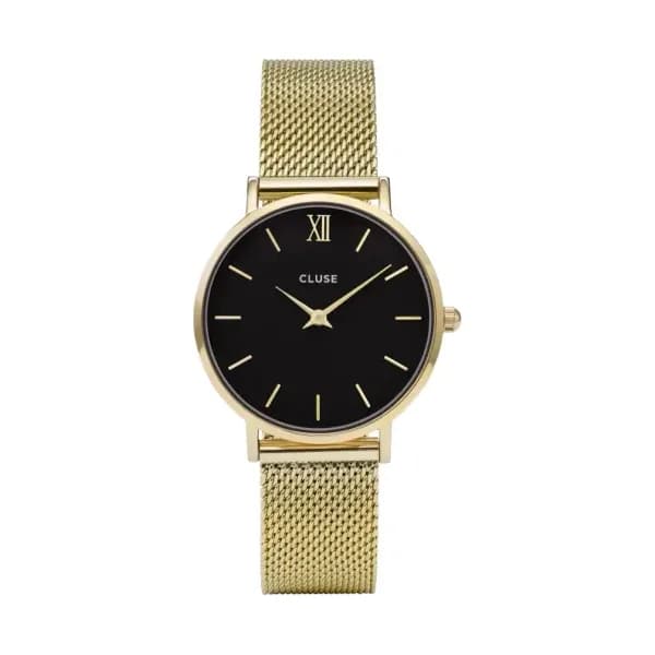 Cluse Montre quartz Femme Minuit Noir