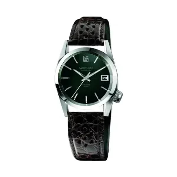 March LA.B Montre MARCH LA.B AM69 Automatique Cadran Grall Bracelet Alligator Perforé Moka