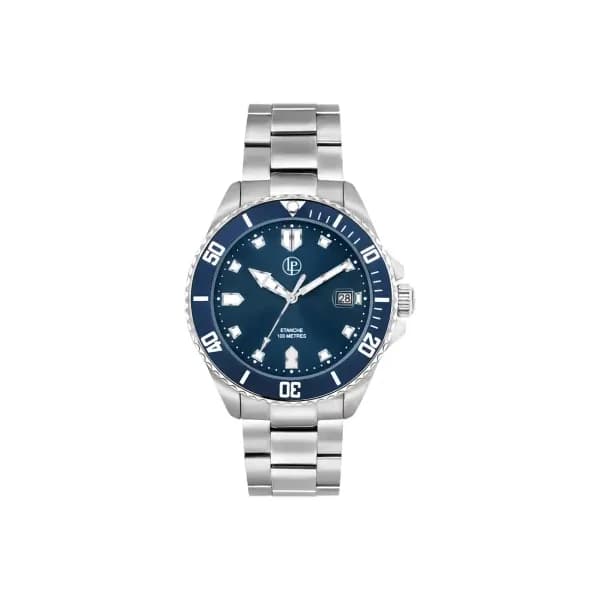 Louis Pion Montre quartz Homme Ulysse Bleu foncé