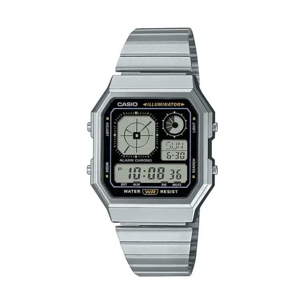 Casio Montre Mixte Casio Résine Blanc A130WE-1AEF