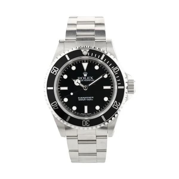 Rolex Montre Rolex Submariner 14060 automatique 40 mm 2000 avec Watch Certificate