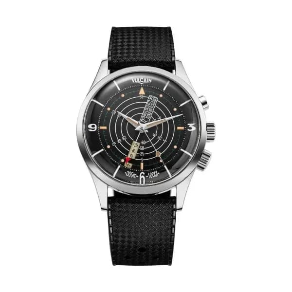 Vulcain Nautical Black Beige Patina